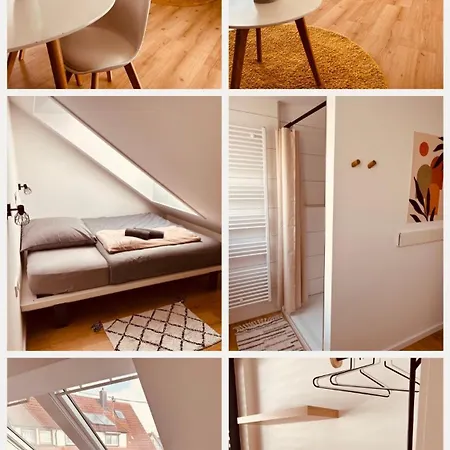 Dachnest - Ruhige Dachwohnung 45 Qm Mit Parkplatz 10 Minuten Nach Tuebingen Kirchentellinsfurt